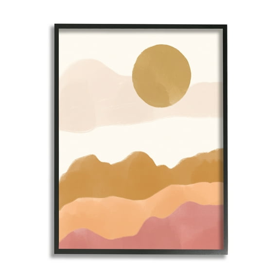 Stupell Industries Bushy Arid Terrain Daily Sahara Sandy Winds,11 x 14, Design by Taylor Shannon Designs