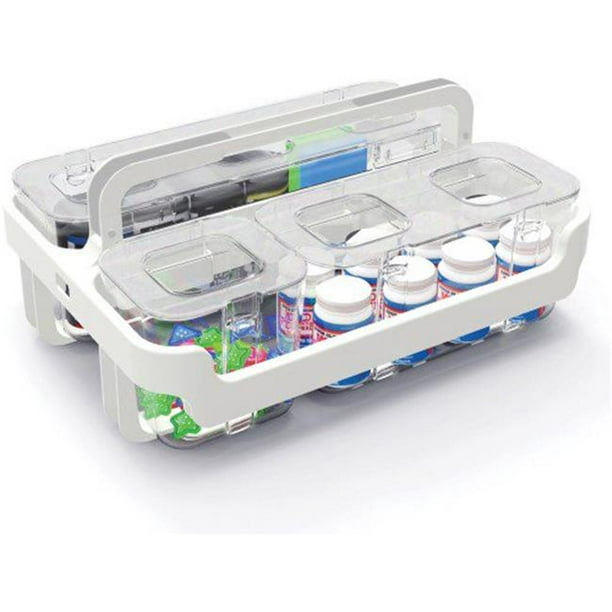 Deflecto 29003 Storage Caddy Organizer White