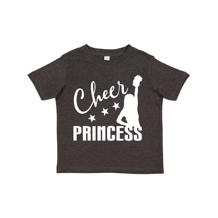 

Inktastic Cheer Princess Cheerleader Gift Toddler Toddler Girl T-Shirt