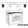 American DJ Pro Event Table II DJ Booth Facade+Truss+2) Moving Heads+2 Par Lights