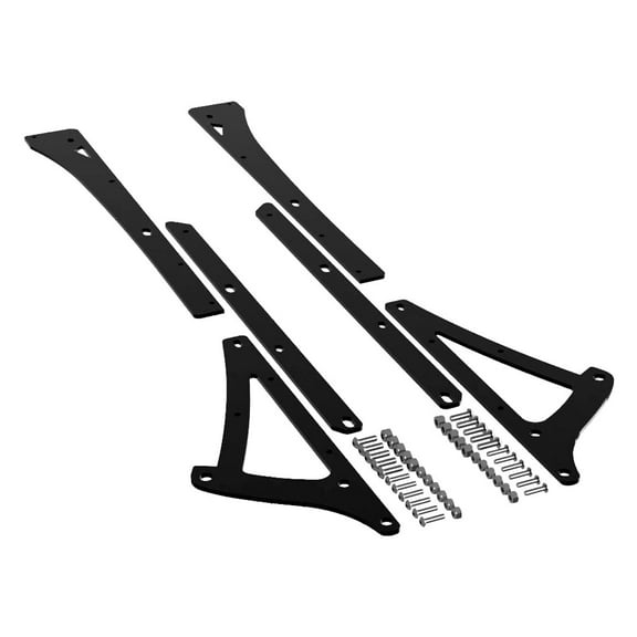 ITEK Rail Stiffeners Powdercoat Series Black  #333632