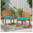 thumbnail image 3 of Outdoor Square Cover Polyester Seat Pad Protector for Patio Garden Furniture Weather- Design, 3 of 3