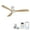 White#47, variant on Tower Fan 52 Inch Flush Mount Ceiling Fan Solid Wood Fan Blade Noiseless Reversible Motor Smart Remote Control With Light,Box Fan