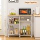 thumbnail image 4 of Carro de Cocina con Ruedas TresNio Organizador de Almacenamiento 89x36x82 cm, 4 of 7