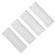 thumbnail image 1 of 4Pcs Cake Smoother Decorating Comb Scraper - 4 Shape Safe Environmental Friendly, 1 of 5