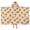 French Bulldog Orange, variant on French Bulldog Orange Pattern Teens Hooded Bath Towel Wrap for Ages 3 To 12,Quick Dry Lightweight Soft Microfiber Bath Beach Pool,50"x30"