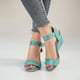 thumbnail image 5 of Sandalias de playa de verano Zapatos de vestir casuales de tacón bajo Punta abierta Cómodo para las mujeres, 5 of 7