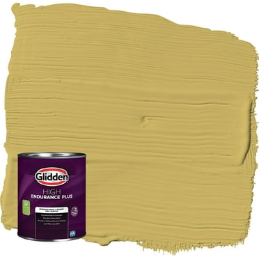 Glidden HEP Split Pea Soup / Green Eggshell Interior Paint with Primer, 1 Quart
