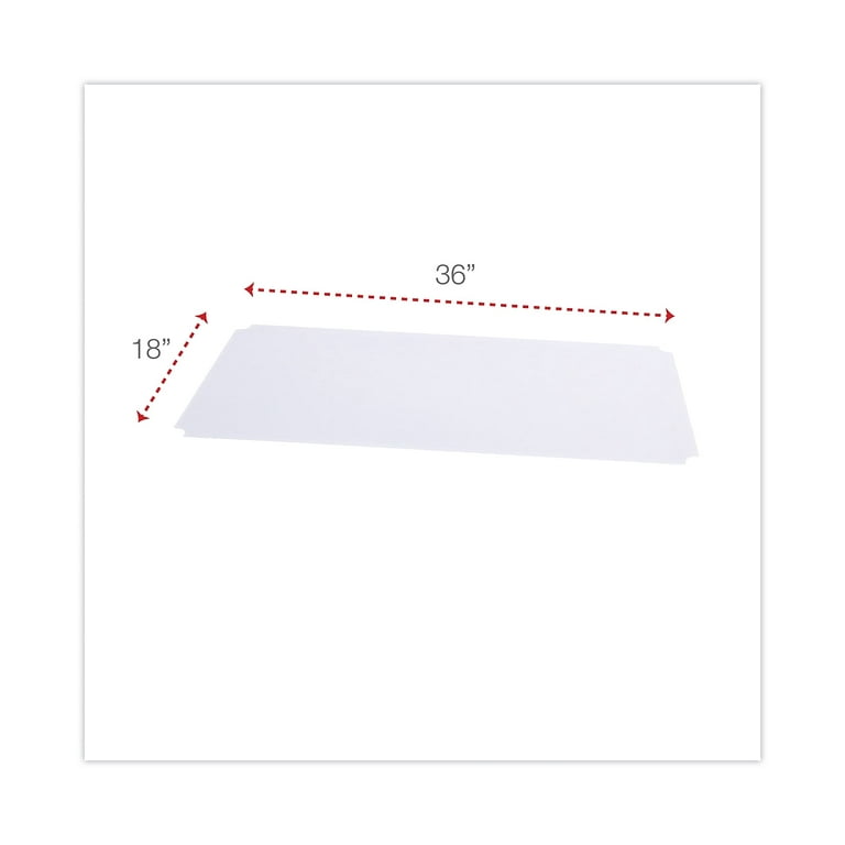 18 x 18 Translucent Wire Shelf Liner - 4 Pack