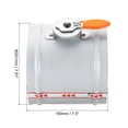 thumbnail image 2 of Uxcell 7.9 Inch Manual Control Volume Damper, Galvanized Iron Backdraft Damper for Air Duct, Airflow, Dryer Vent, 190mm, 2 of 6