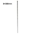 thumbnail image 4 of ZEPARO 300Mm Long Masonry Concrete Impact Drill Bit Triangle Shank 6 8 10 12 16Mm Drill (8x300mm), 4 of 7