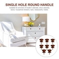 thumbnail image 4 of LNGOOR 8 Pcs Boutons de Porte en Bois Durables pour Armoire Poignée Ronde Utile pour Tiroirs, 4 of 6
