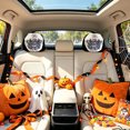 thumbnail image 6 of Homellea Husky Dog Car Headrest Covers, 9.84 Inch Double-Sided Printed Stretch Fabric Seat Head Rest Protectors for Cars, Trucks, SUVs, Interior Decor and Auto Accessories Set, 6 of 7