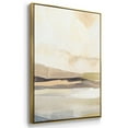 thumbnail image 3 of Abstract Neutral Tone Framed Wall Art – Slate Movement I – Premium Gallery Wrapped Canvas, L Floating Frame, 3 Piece Set, Ready to Hang, 3 of 9