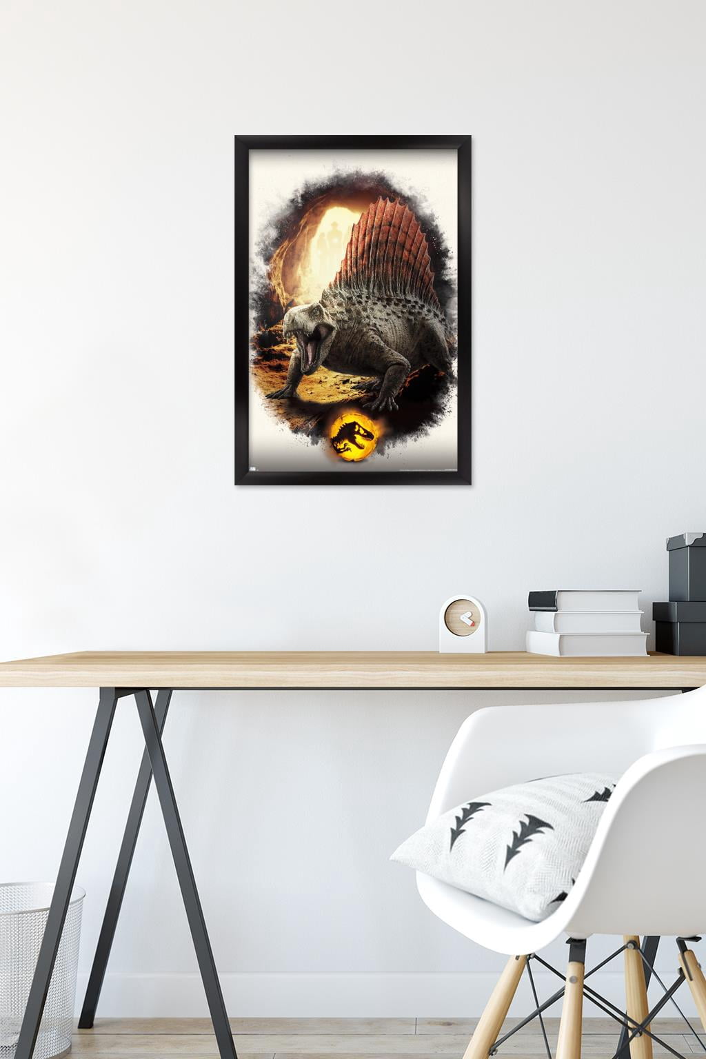 Jurassic World: Dominion - Dimetrodon Focal Wall Poster, 14.725" x 22.375" Framed