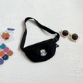 thumbnail image 1 of Final Clear Out! Lightweight Shoulder Belt Bags Chest Bag Children Checkerboard Waist Bag Red, 1 of 6