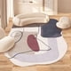 thumbnail image 2 of Luxury round large area carpet Decoration home bedroom carpet rugs for living room Irregular shape floor mats Lounge Rug My Lux Decor Round, 2 of 10