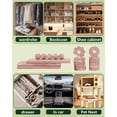 thumbnail image 4 of UYGDUY-Cedar Balls for Clothes Storage, Aromatic Scent Cedar Wood Balls for Kitchen, Closets Storage and Drawers Freshener, 60 Pack, 4 of 4