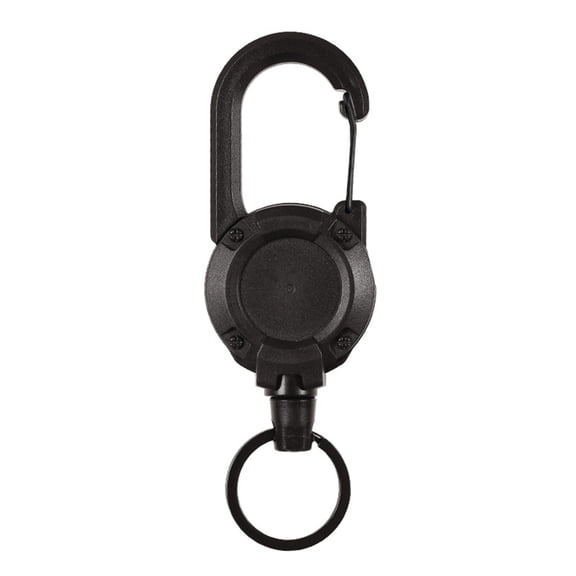 Heavy Duty Retractable Keychain with Belt Clip, Retractable IDs Badge Reel, Retractable Badge Holder Steel Cord Keyring
