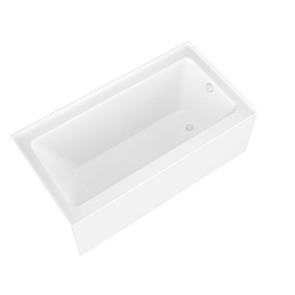 Atlantis Whirlpools 30 x 60 in. Soho Front Skirted Tub, Matte White