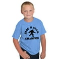 thumbnail image 5 of Bigfoot the Hide and Seek Champion Crewneck T Shirts Boy Girl Teen Brisco Brands L, 5 of 6