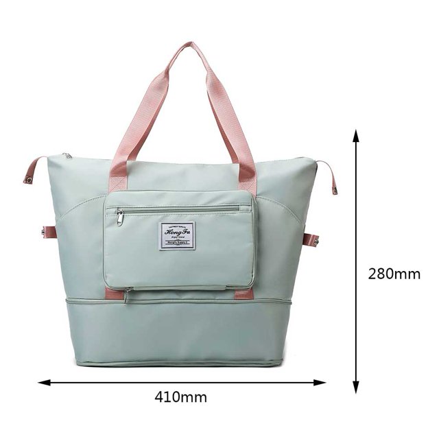 Oxford Duffel Bag Bolsa de entrenamiento de fitness plegable multifunción para mujer (verde) Ndcxsfigh Para Estrenar