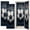 Color 3, variant on Sport 2 Pcs School Locker Magnetic Wallpaper 12" x 36" Baseball Colorful Splatter Graffiti Style Blue Wooden Reusable Removable Locker Accessories Back to School Supplies