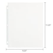 Pen+Gear Standard Sheet Protectors, 100 Count, Clear, Polypropylene, 8.5 x 11 (Model 25041)