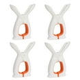 thumbnail image 3 of 2 Count Clothespin Mini Close Clips for Hanging Quilts Orange, 3 of 8