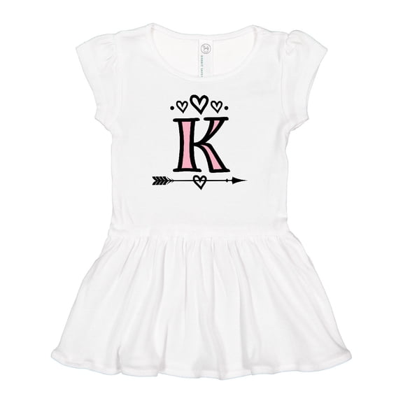 Inktastic Letter K Monogram Tribal Arrow Girls Baby Dress