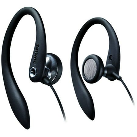 Philips SHS3200BK/37 Flexible Earhook Headphones,