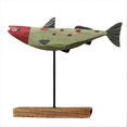 thumbnail image 1 of Wooden Fish Statue Nordic Home Decorations Fish Sculpture Ornaments C, 1 of 5