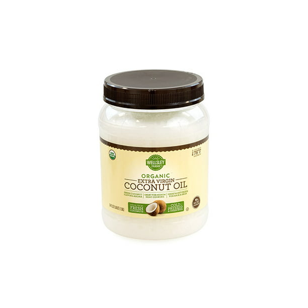 Wellsley Farms Organic Extra Virgin Coconut Oil, 54 fl oz - Walmart.com