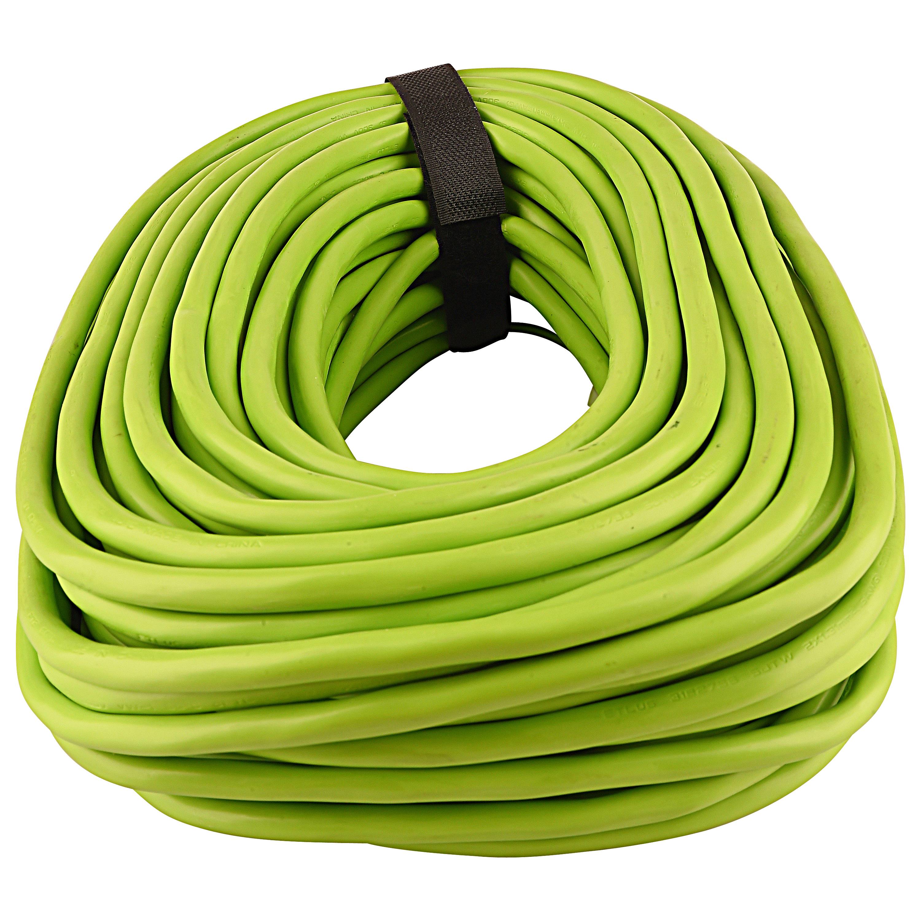 Hyper Tough 120ft SJTW 16/2 Lime Green Cord