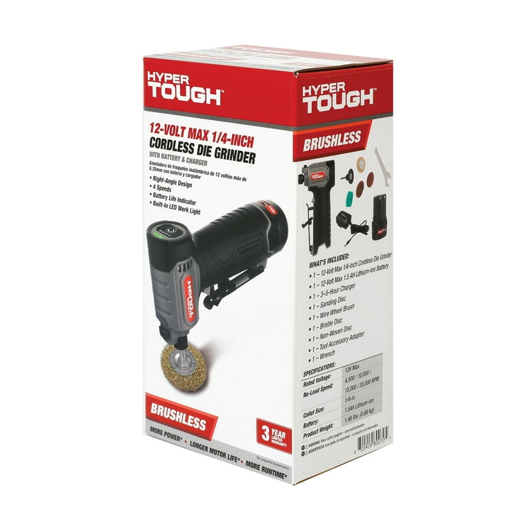 Hyper tough cordless grinder sale