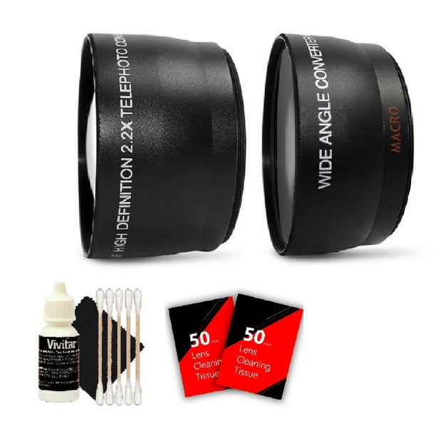 58mm Wide Angle Lens Kit for Canon EOS Rebel T5 T5i and All Canon DSLR