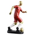 thumbnail image 3 of deevoka Football Player Statue Collectible Resin Figurine for Bookshelf Desk .5x4.2x13cm, 3 of 9