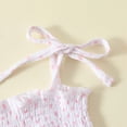 thumbnail image 4 of TOWED22 Baby Girl Toddler Clothes 2 Piece Sleeveless Striped Ruffle Tank Tops Solid Color Long Pants Outfits(White,9-12 M), 4 of 9