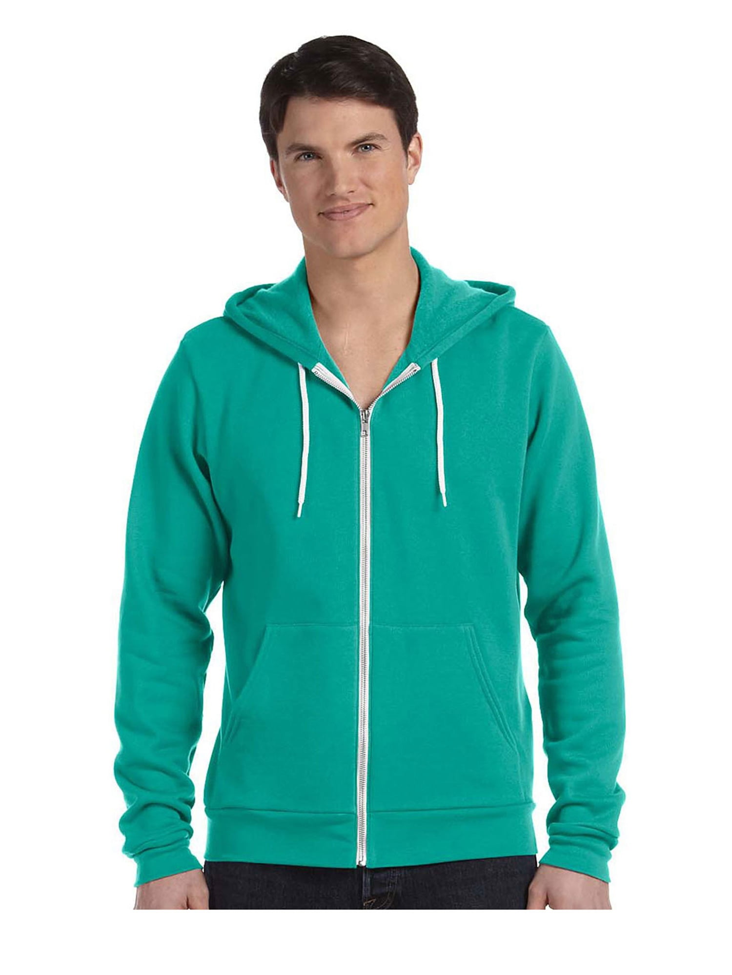 BELLA+CANVAS - Bella Unisex Poly-Cotton Fleece Full-Zip Hoodie, Style ...