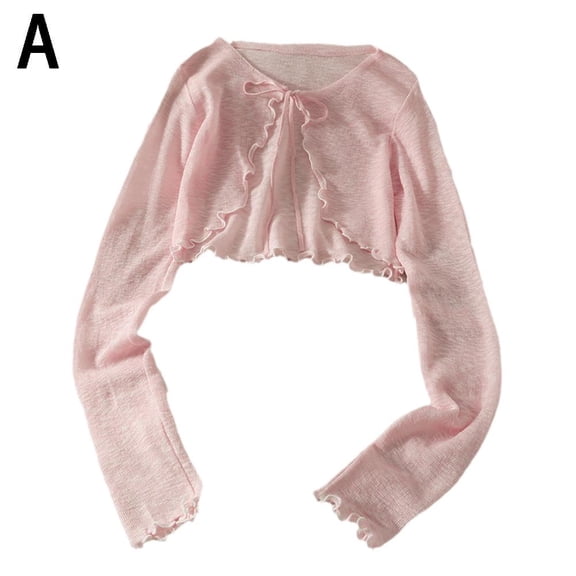 WomenS Chiffon Open Front Long Sleeve Summer Coat Cardigan Tops