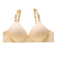 thumbnail image 2 of Bras for Women, Womans Color Comfortable Hollow Out Perspective Bra Underwear No Rims, 2 of 3
