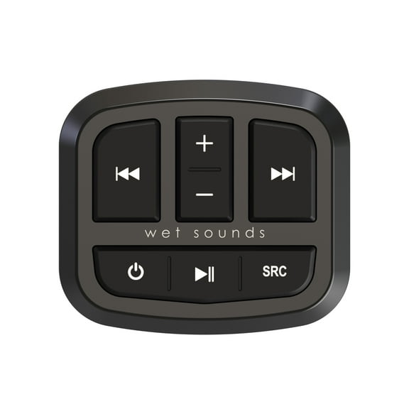 Wet Sounds WS-NMEA-TR NMEA 2000 Audio Controller Remote compatible with MC-20 Media Centers