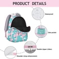 thumbnail image 4 of Pig Themed Backpack - Heavy Duty Waterproof School Bag for College Students, Large Capacity Bookbag with Laptop Sleeve, Ergonomic Design for Daily Commute & Campus Life, 4 of 6