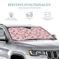 thumbnail image 2 of Bingfone Tropical Plants Car Windshield Sunshade,Sun Foldable Sun Shield Sun Visor for Car - Medium, 2 of 8