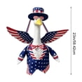thumbnail image 3 of Gooses Clothes Yard Accent for Large White Easter Decoration, Bunny Ear and Bow Outfit for 23in Porch Goose, Outdoor Yard Holiday Attire for Spring and Summer, Handcrafted Cotton Fabric, 3 of 6