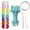A 8 colored yarn, variant on Ywmsfl High-performance 6-color/8-color Weaving Knitting Spool set Colorful Wool with Machine Hand Knitting Tools