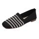 thumbnail image 2 of Zapatos casuales de boca baja transpirables con suela blanda para mujer con patrón de punto Colorblock Wmkox8yii FOPL2589, 2 of 4