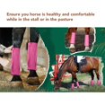 thumbnail image 4 of Leggings de Mouche de Cheval, Couvertures de Jambe de Cheval Léger Anti-Rayures 4pcs pour Équestre, 4 of 8