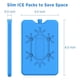 thumbnail image 5 of Paquetes Hielo para Lonchera, Paquetes Ultrafinos Reutilizables para Congelador, Paquetes Fríos Larga Duración para Refrigeradores, Mantienen Los Alimentos Frescos, Paquete de 16, 5 of 5