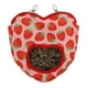 thumbnail image 1 of Lindo conejo alimentador bolsa contenedor colgante alimentación rojo Yuyangstore Bolsas para comederos de heno, 1 of 8